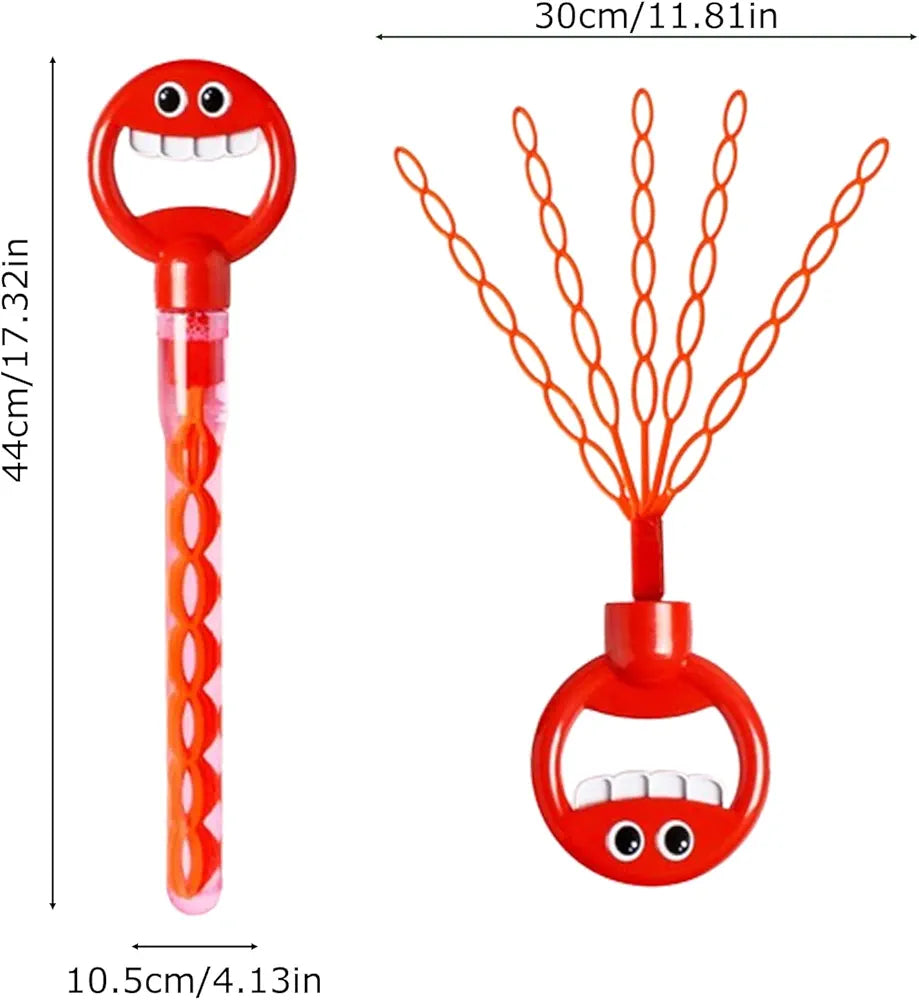 Smiling Face Bubble Stick toy for kids
