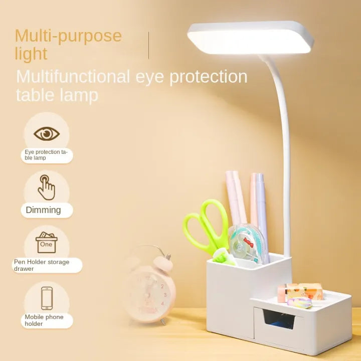USB Rechargeable Table Lamp for Learning