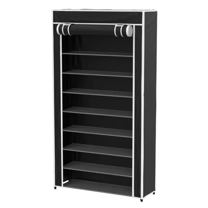 8-layers Multipurpose Shoe Rack with Fabric Cover