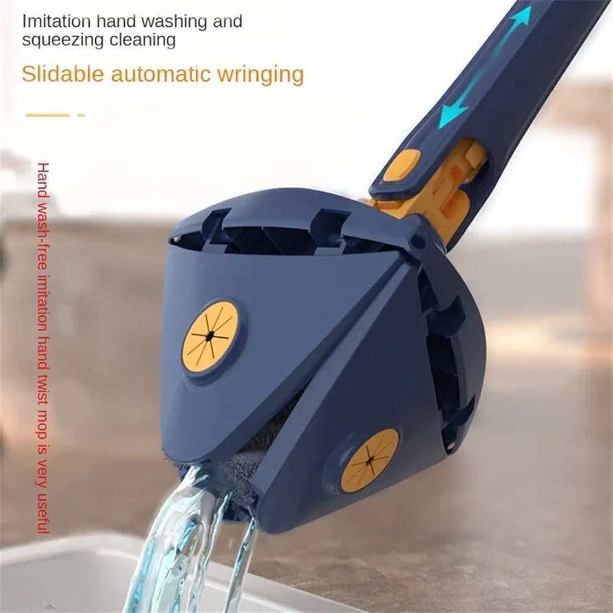 4 in 1 Triangle Mop 360 Adjustable For Cleaning Doors - Ratable - Adjustable - Mop - Brooms - Pocha - Pocha for house