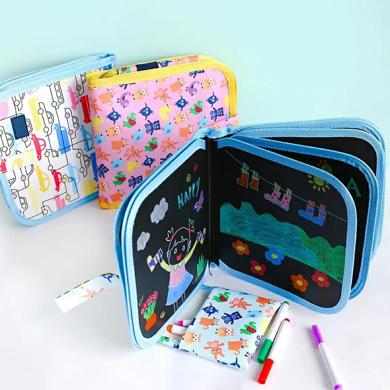 Erasable Doodle Slate Painting Kit for Kids