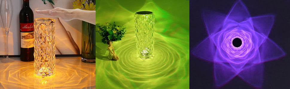 Crystal Diamond Lamp