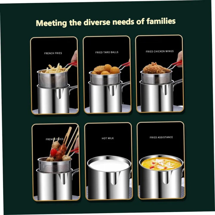 2 in 1 fryer and oil Filter