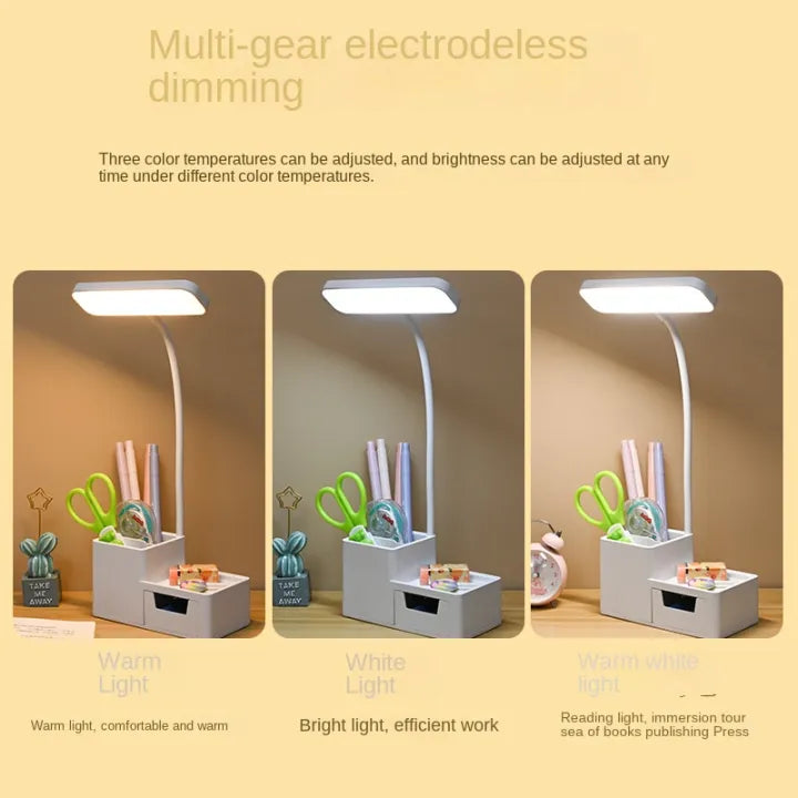 USB Rechargeable Table Lamp for Learning