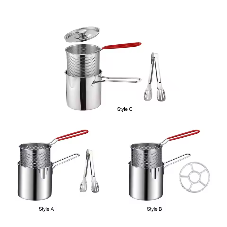 2 in 1 fryer and oil Filter