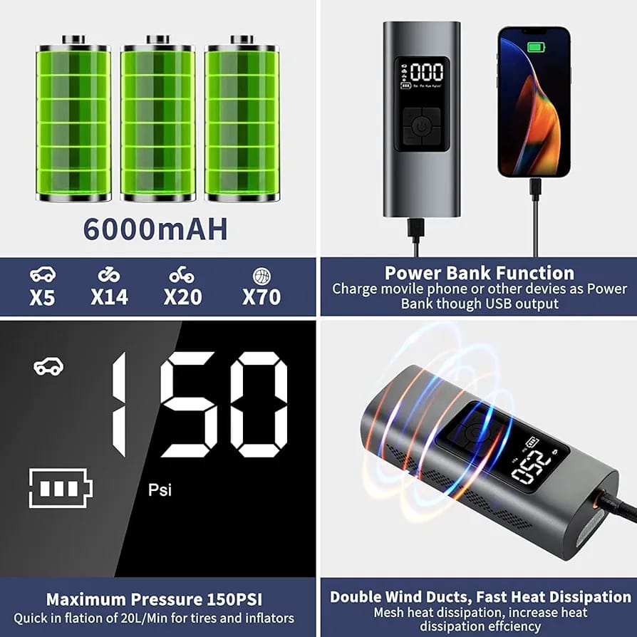 Air Compressor Power Bank