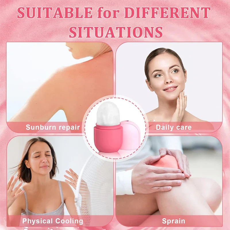 Silicone Ice Cube Roller (Pack of 2)