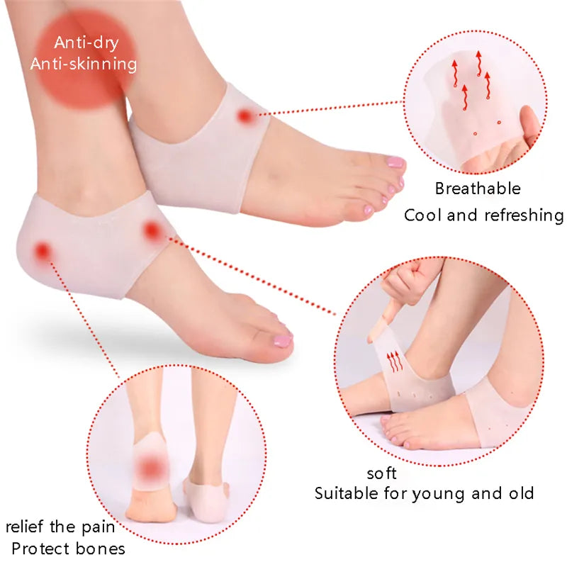 Silicone Half Heels